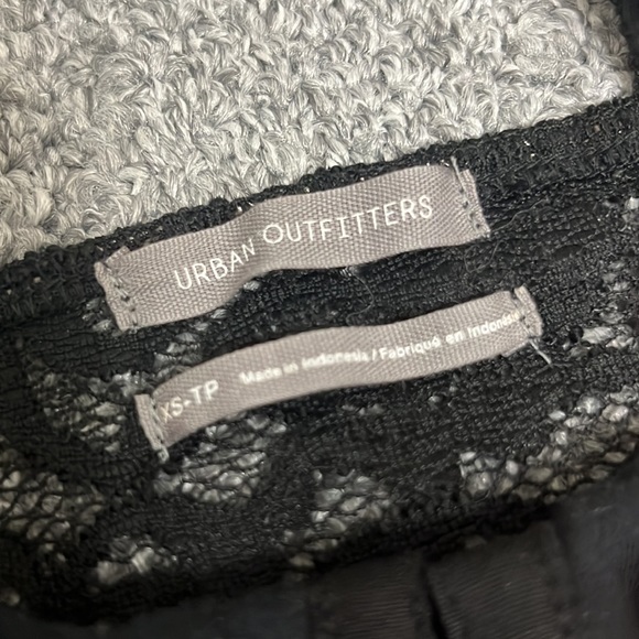 Urban Outfitters Black Lace Bustier Crop Top - Picture 7 of 7